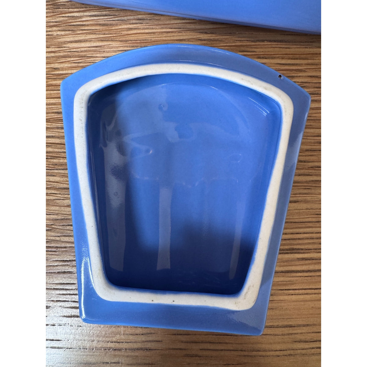 Vintage Hall China Westinghouse Delphinium Blue Refrigerator Water Pitcher